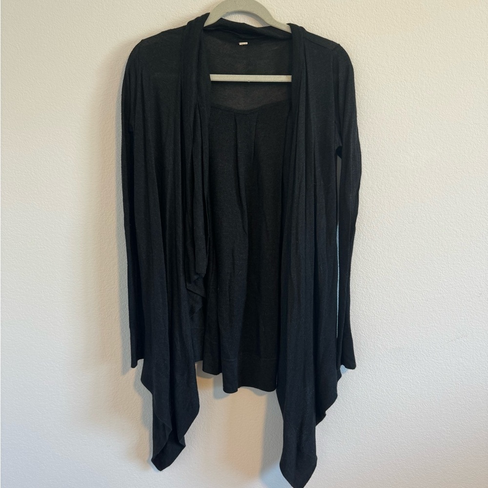 Lululemon Women’s Dark‎ Gray Cardigan Fits S/M